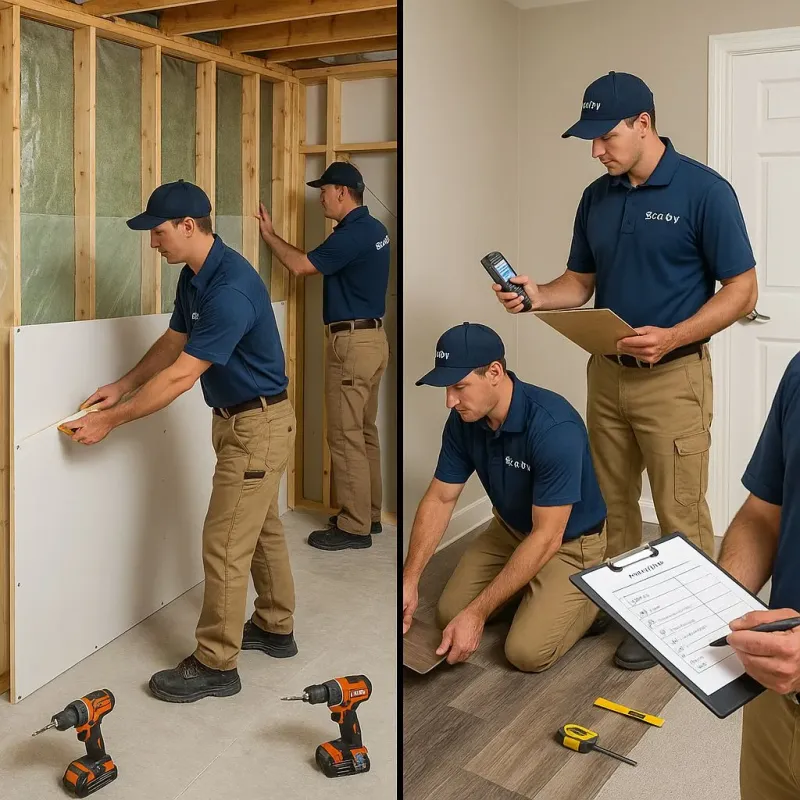 Repairs and Reconstruction process in Shelby County, TX