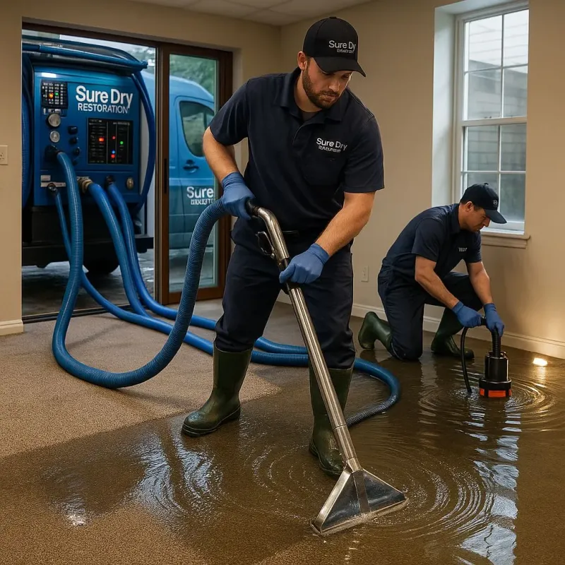 Water Extraction and Removal process in Shelby County, TX